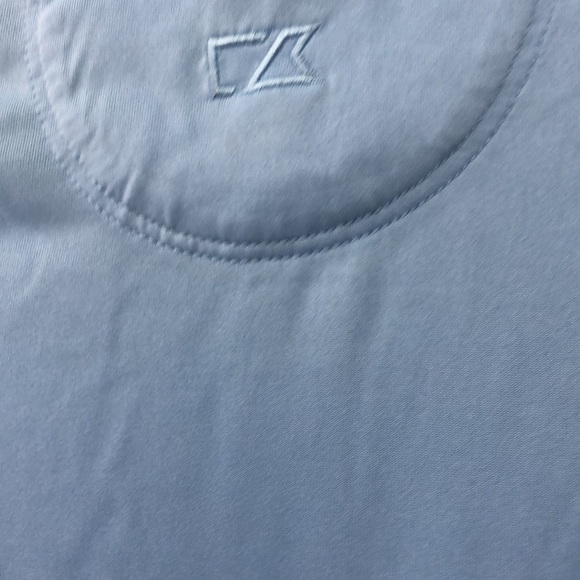 Cutter and Buck CB DryTec Luxe Mens light blue Polo Small - Picture 5 of 6
